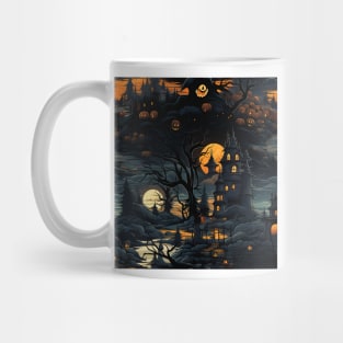 Halloween Decorations 17 - Haunted House Mug